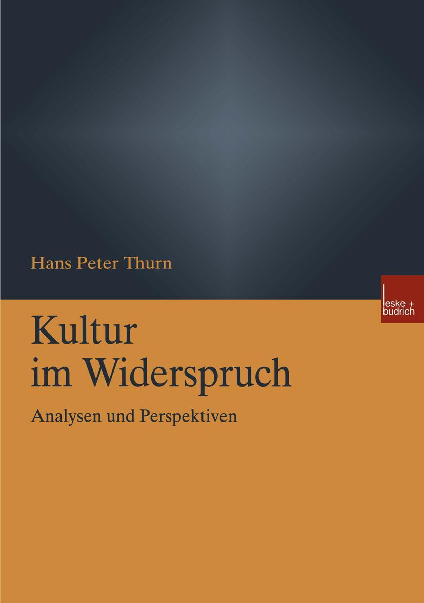 Vorderes Coverbild Kultur im Widerspruch