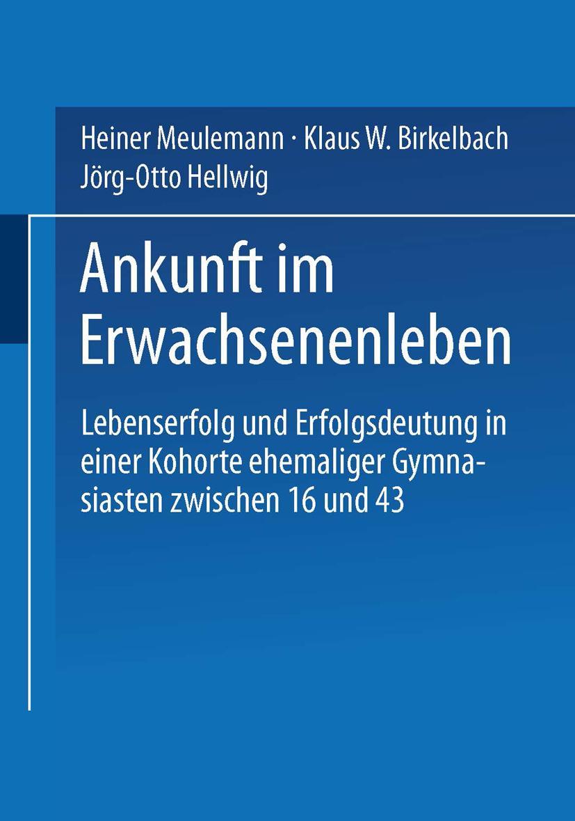Vorderes Coverbild Ankunft im Erwachsenenleben