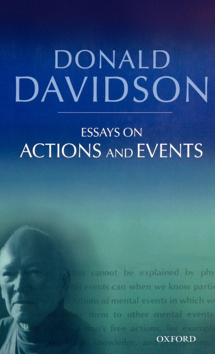 Vorderes Coverbild Essays on Actions and Events