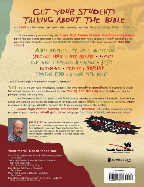 Anderes Coverbild Junior High and Middle School Talksheets-Updated!