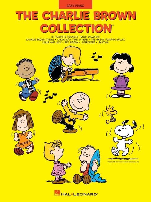 Vorderes Coverbild The Charlie Brown Collection Easy Piano Songbook National Federation of Music Clubs 2024-2028 Selection 18 Classic Peanuts Tunes by Vince Guaraldi Hal Leonard Sheet Music