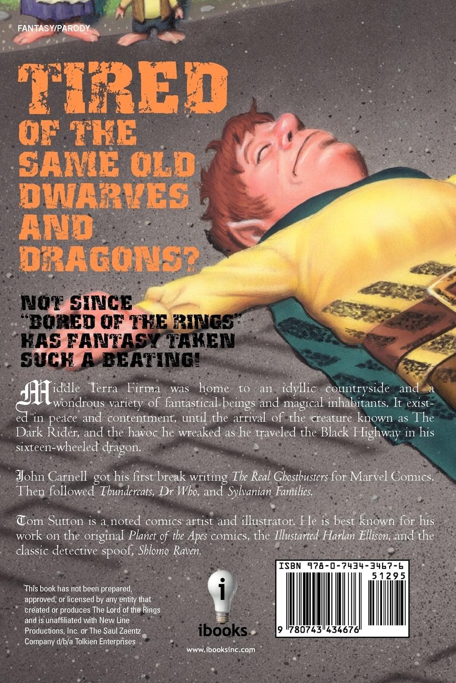 Rückseitencover The Roadkill of Middle Earth