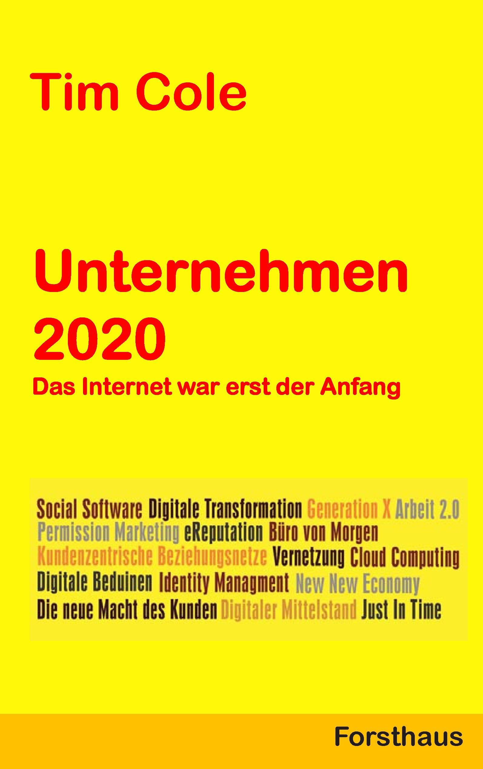 Vorderes Coverbild Unternehmen 2020