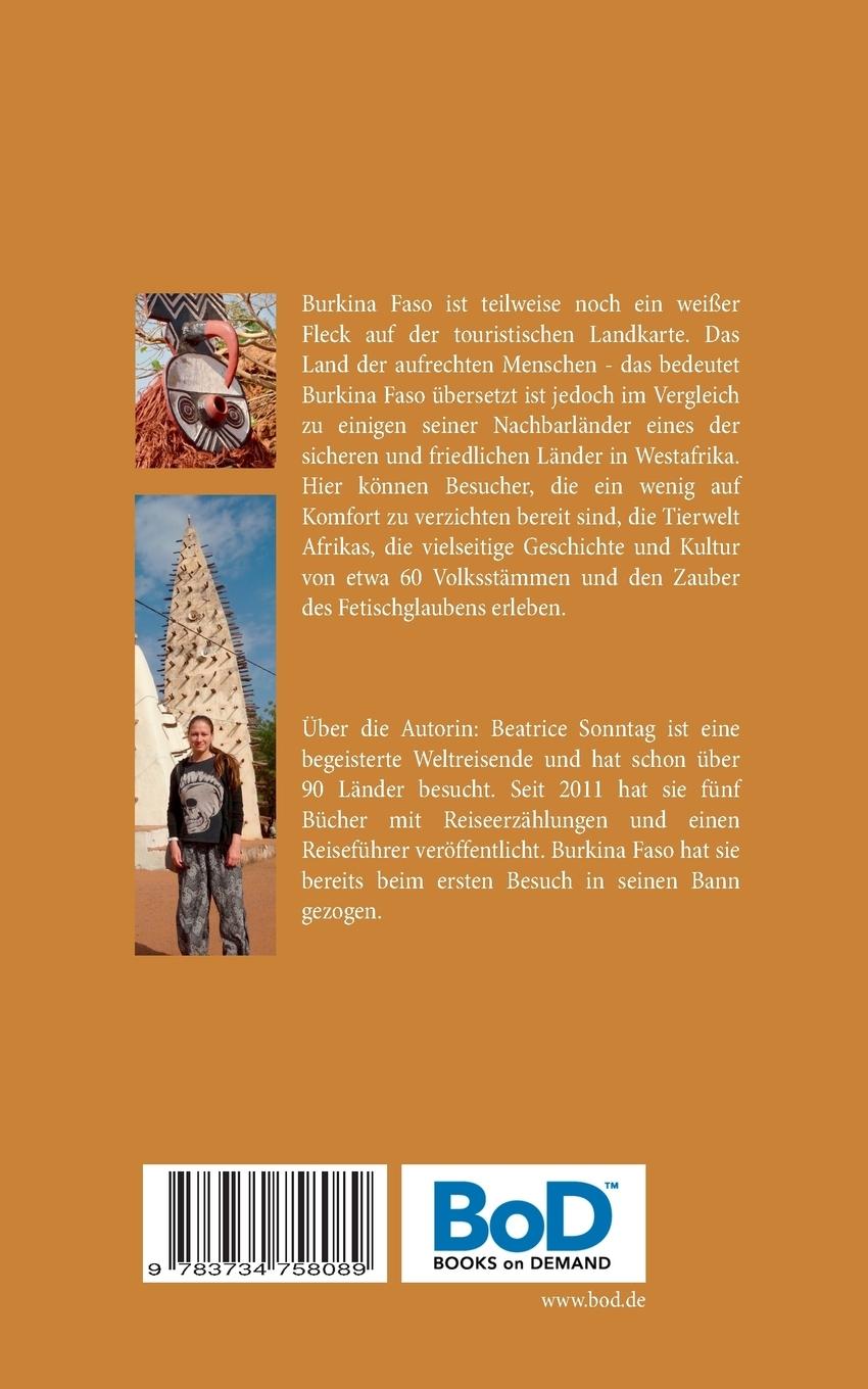 Rückseitencover Burkina Faso entdecken