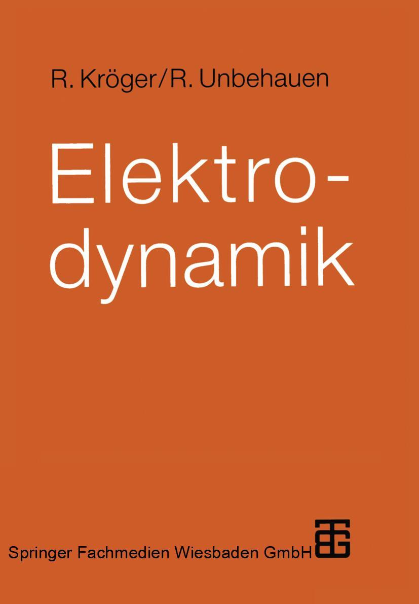 Vorderes Coverbild Elektrodynamik