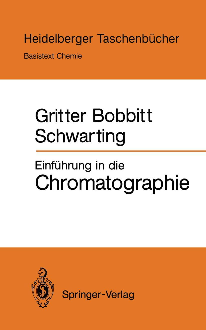 Vorderes Coverbild Einführung in die Chromatographie