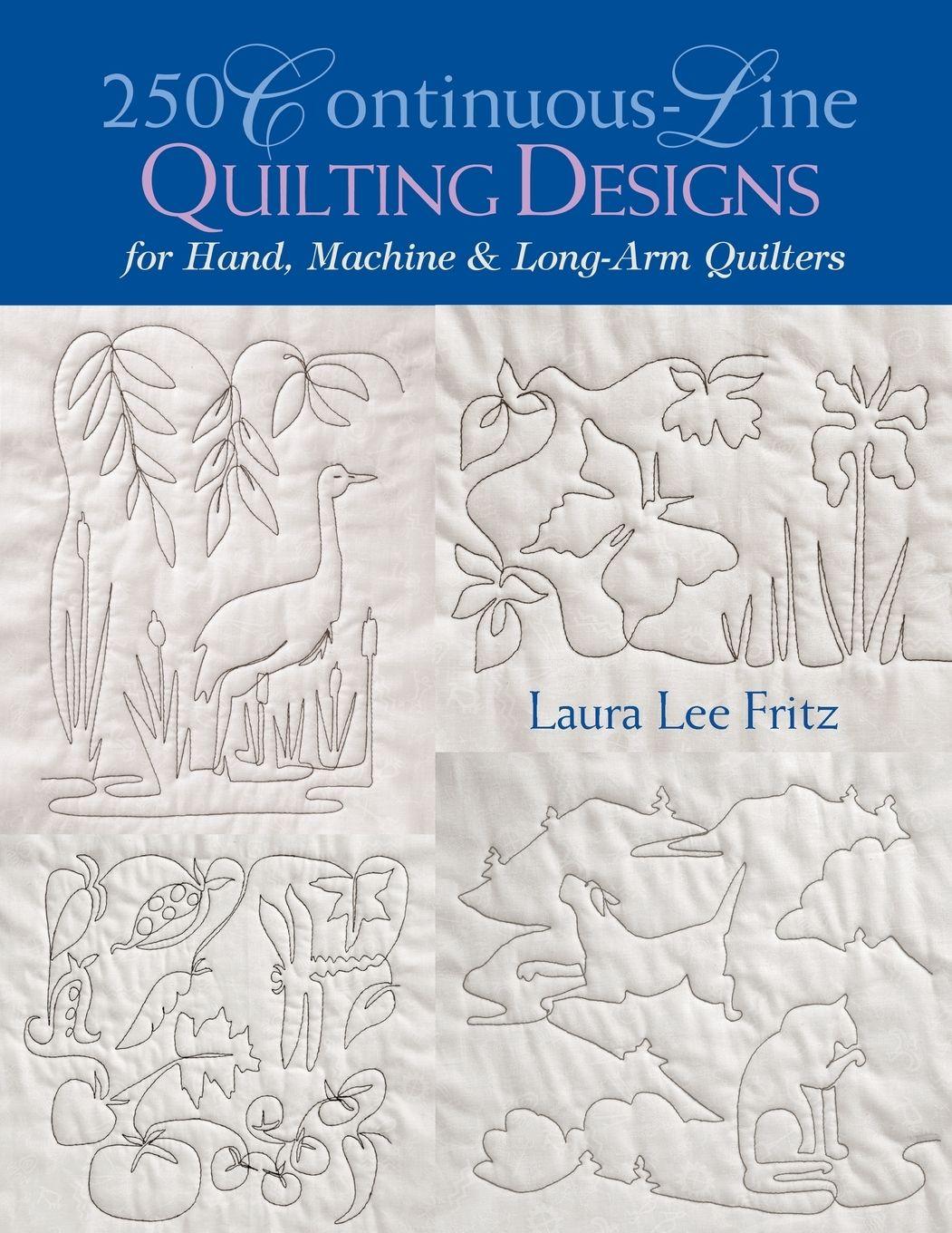 Vorderes Coverbild 250 Continuous-Line Quilting Designs - Print on Demand Edition