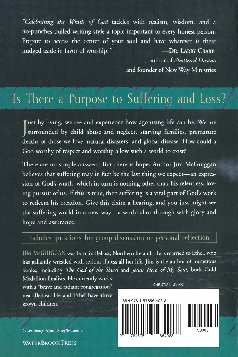 Rückseitencover Celebrating the Wrath of God