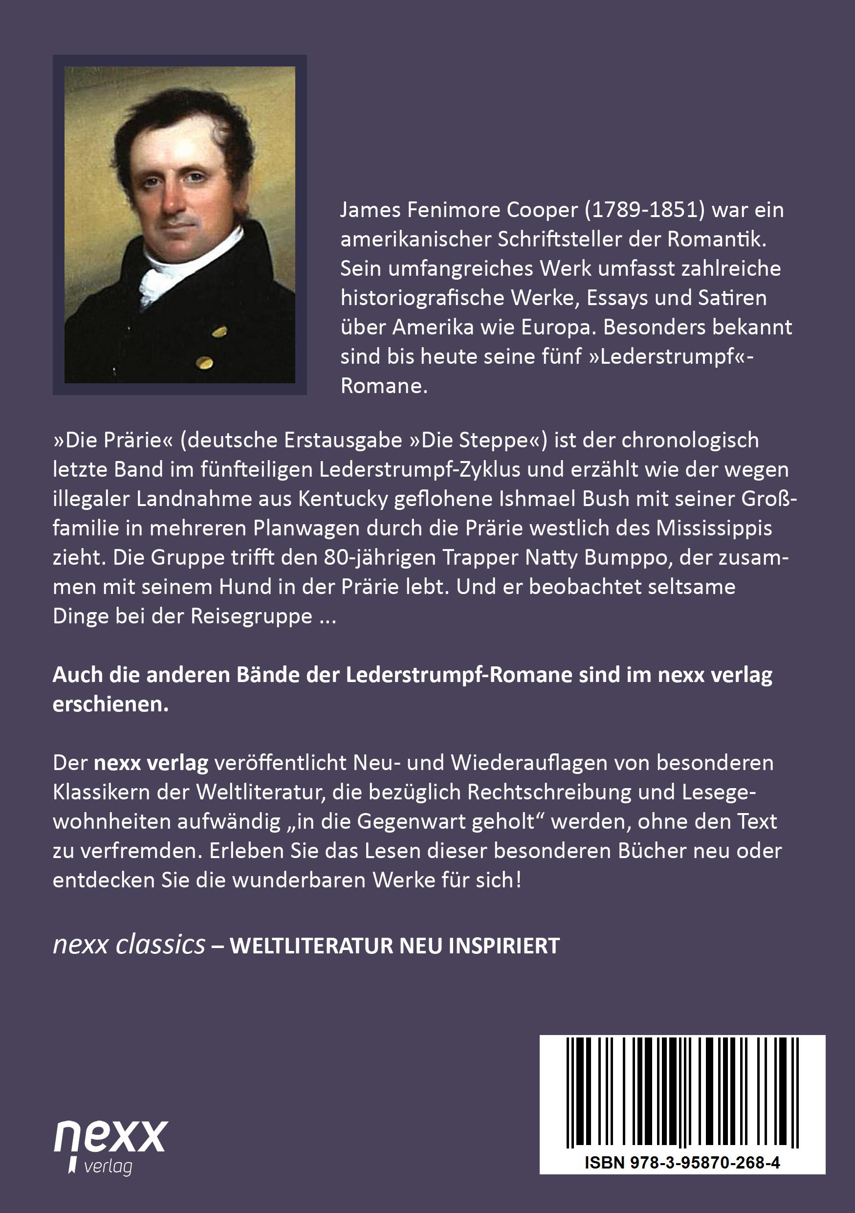 Rückseitencover Die Prärie (Die Steppe)