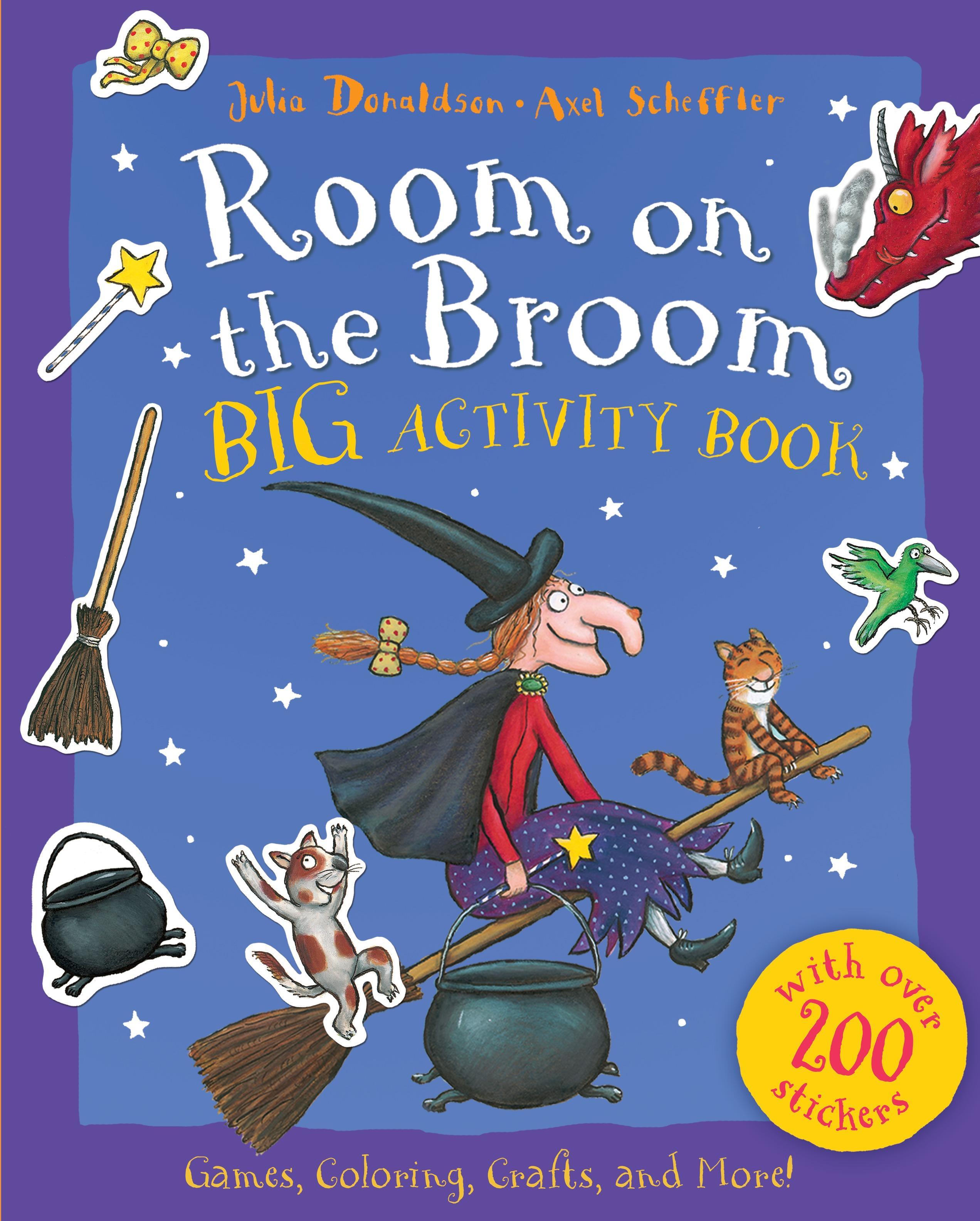 Vorderes Coverbild Room on the Broom Big Activity Book