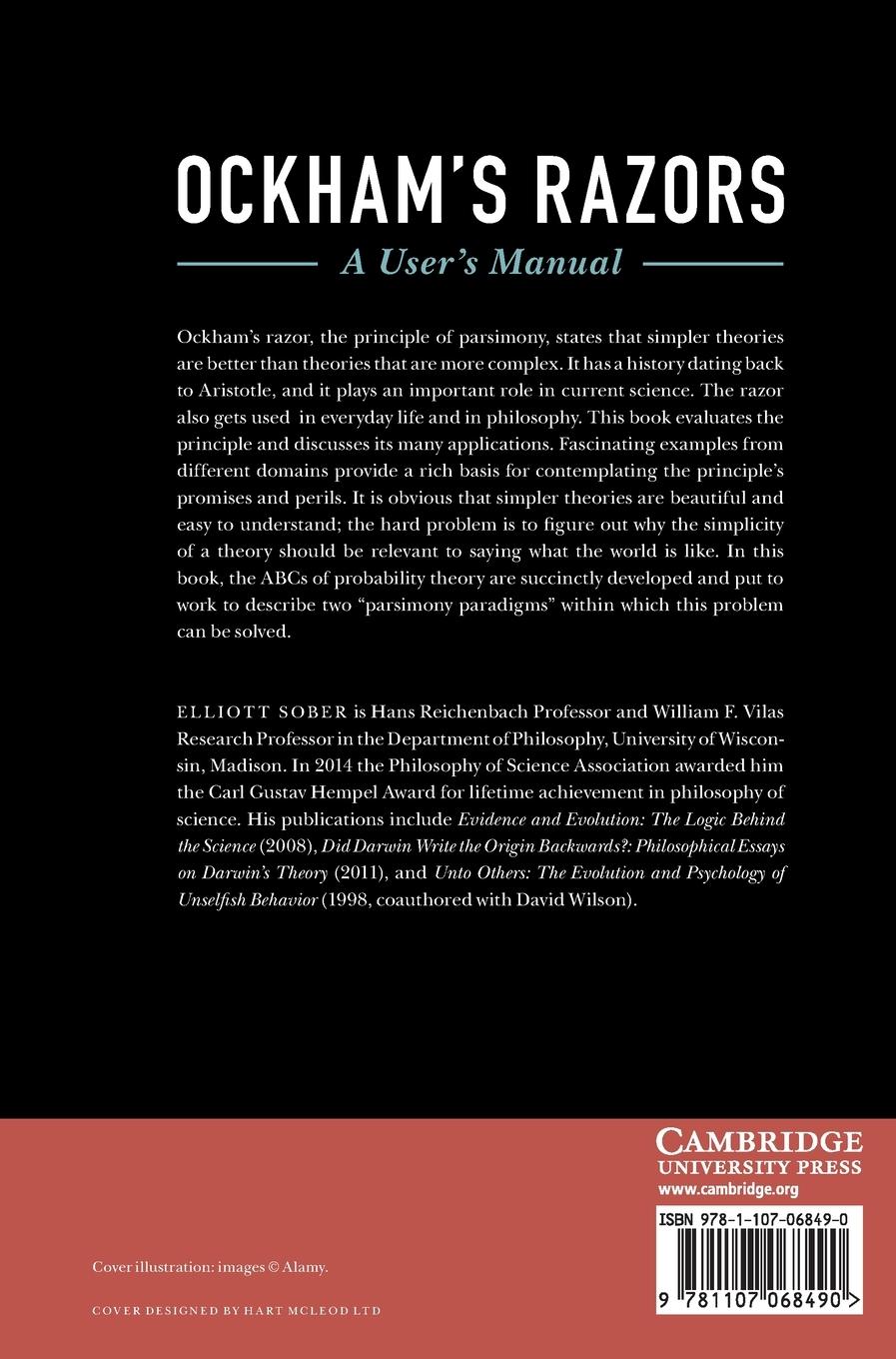 Rückseitencover Ockham's Razors