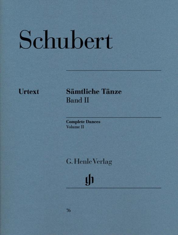 Vorderes Coverbild Sämtliche Tänze 2