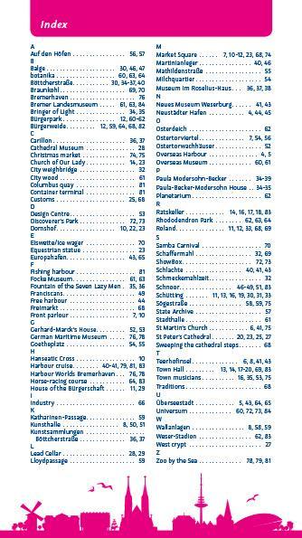 Beispielinhalt (Bild) Bremen-Englische Ausgabe