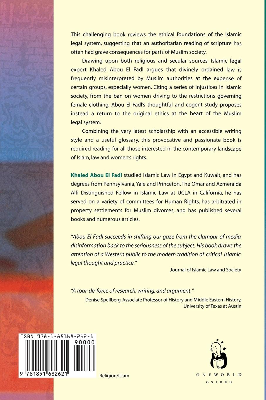 Rückseitencover Speaking in God's Name