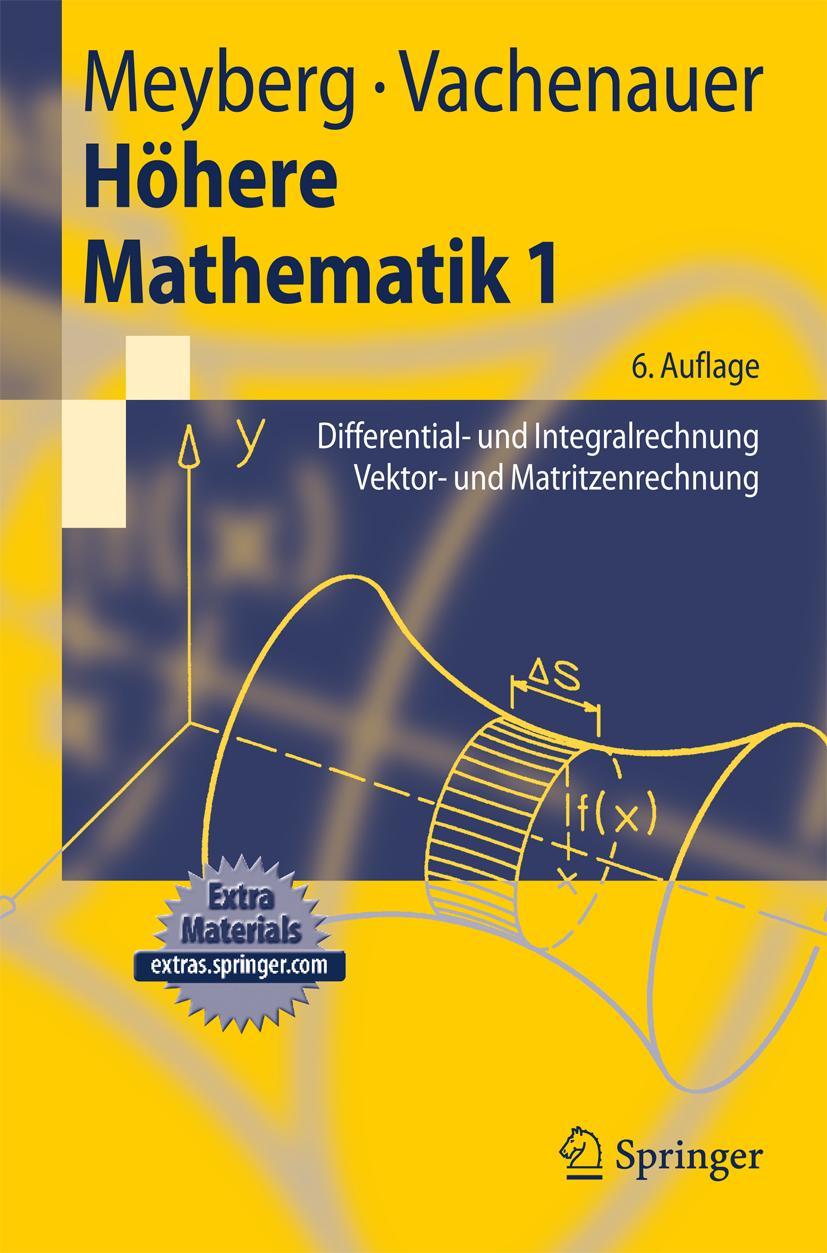 Vorderes Coverbild Höhere Mathematik 1