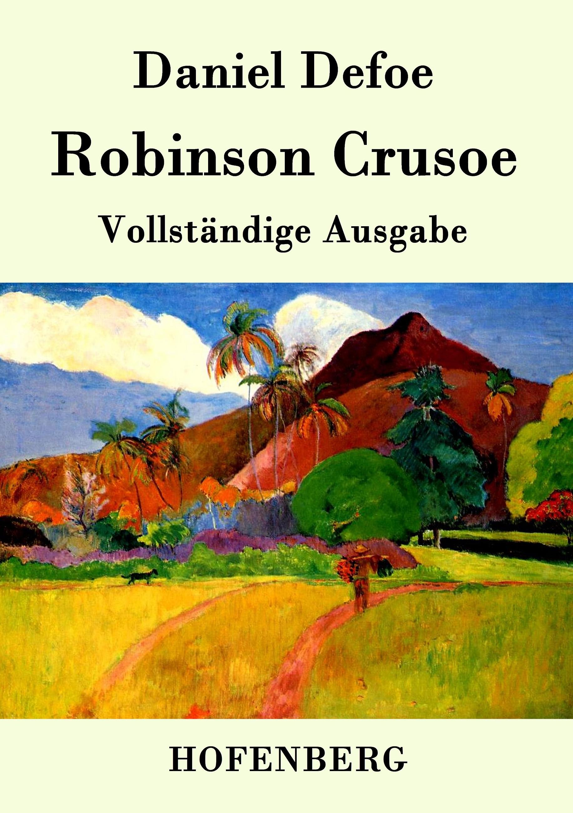 Vorderes Coverbild Robinson Crusoe