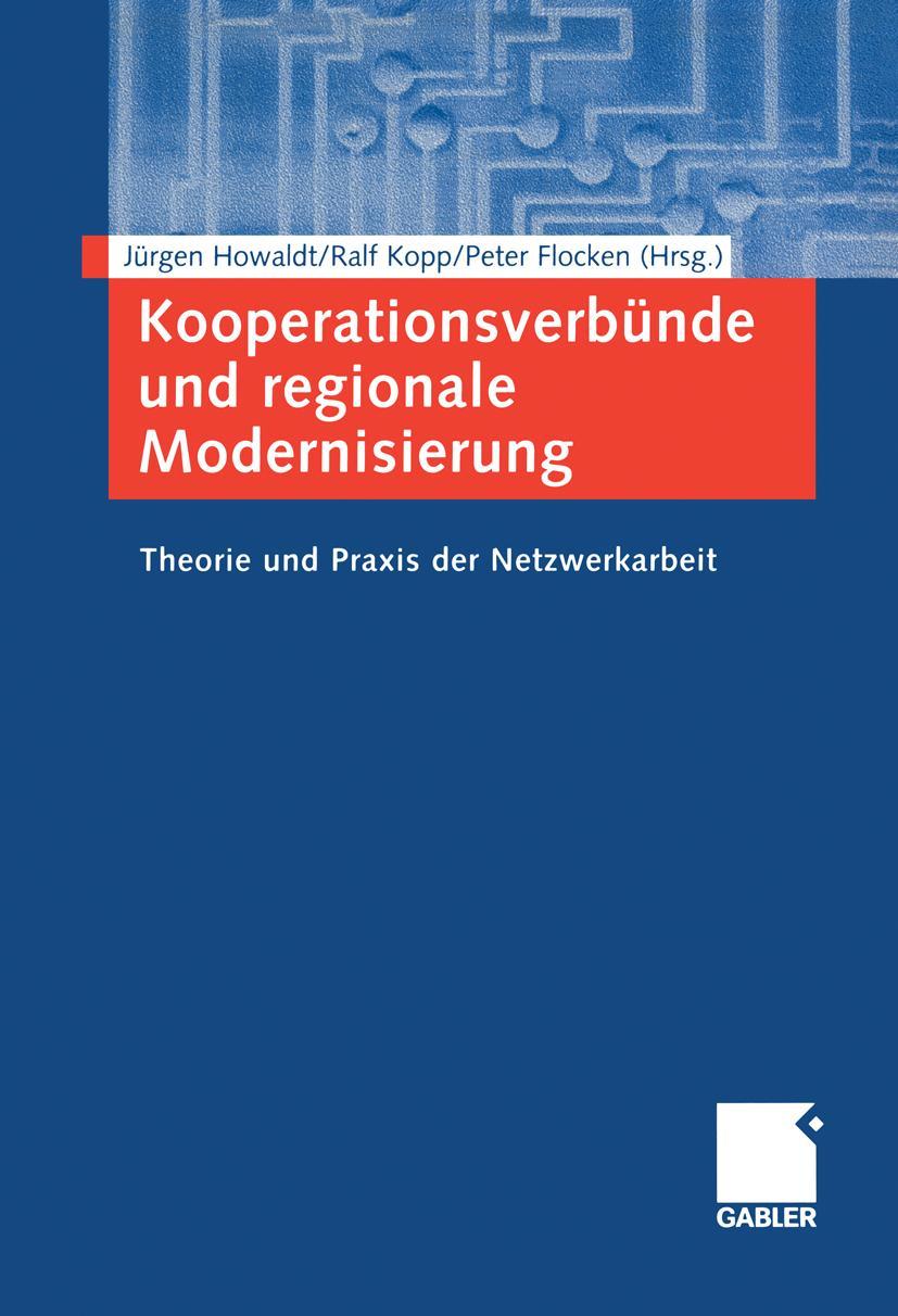 Vorderes Coverbild Kooperationsverbünde und regionale Modernisierung