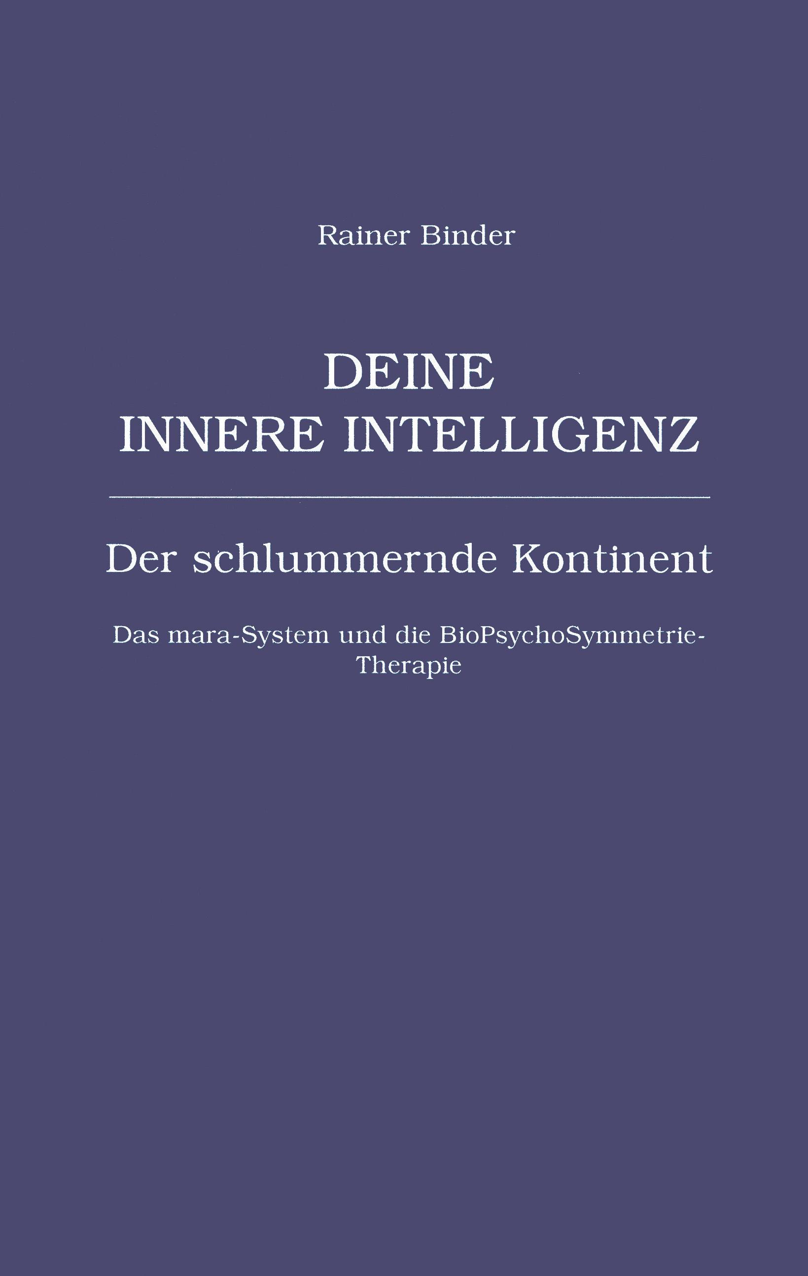 Vorderes Coverbild Deine innere Intelligenz