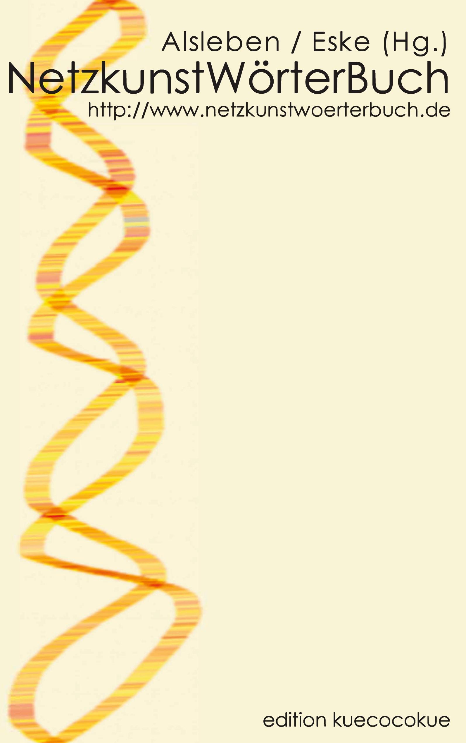 Vorderes Coverbild NetzkunstWörterBuch