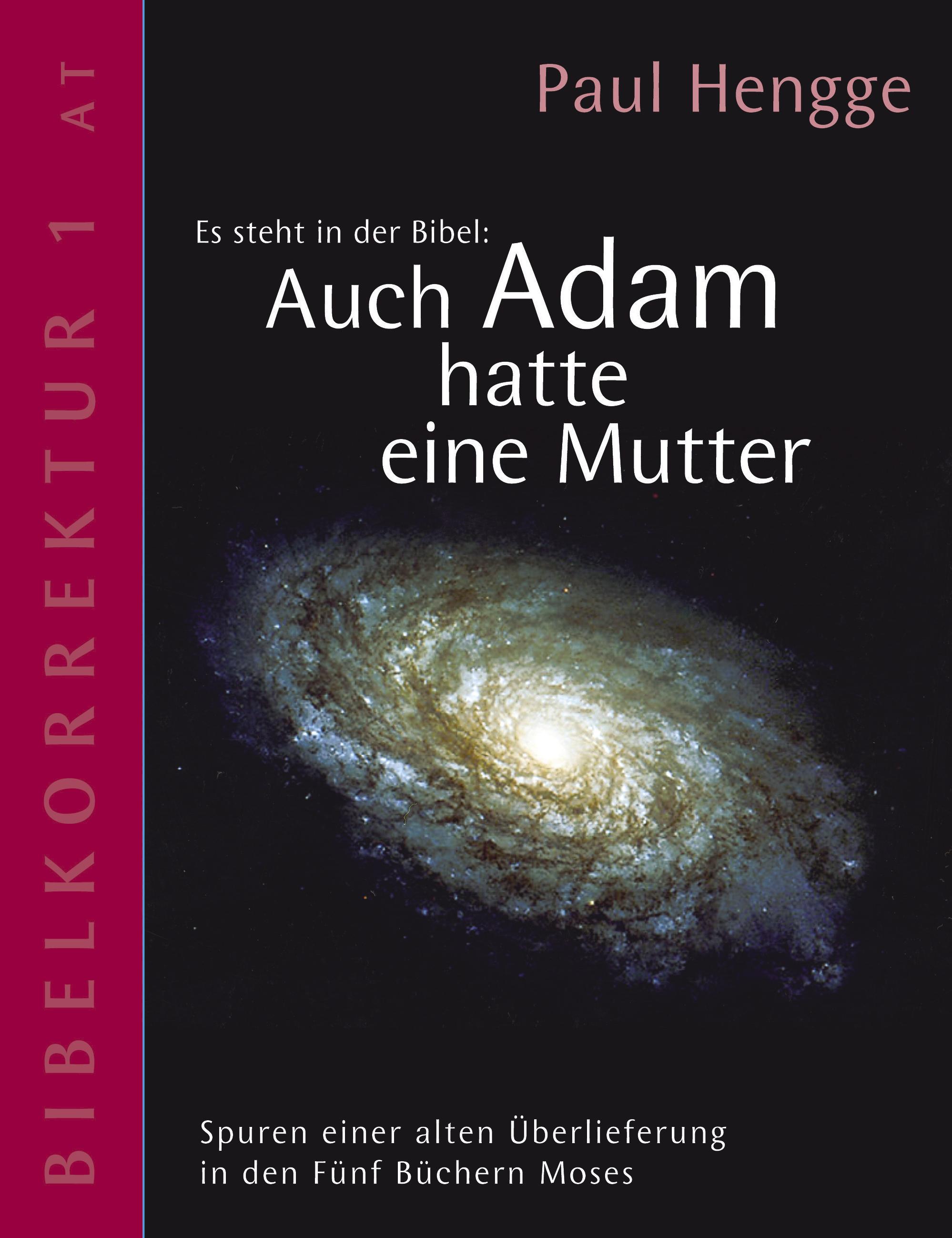 Vorderes Coverbild Auch Adam hatte eine Mutter