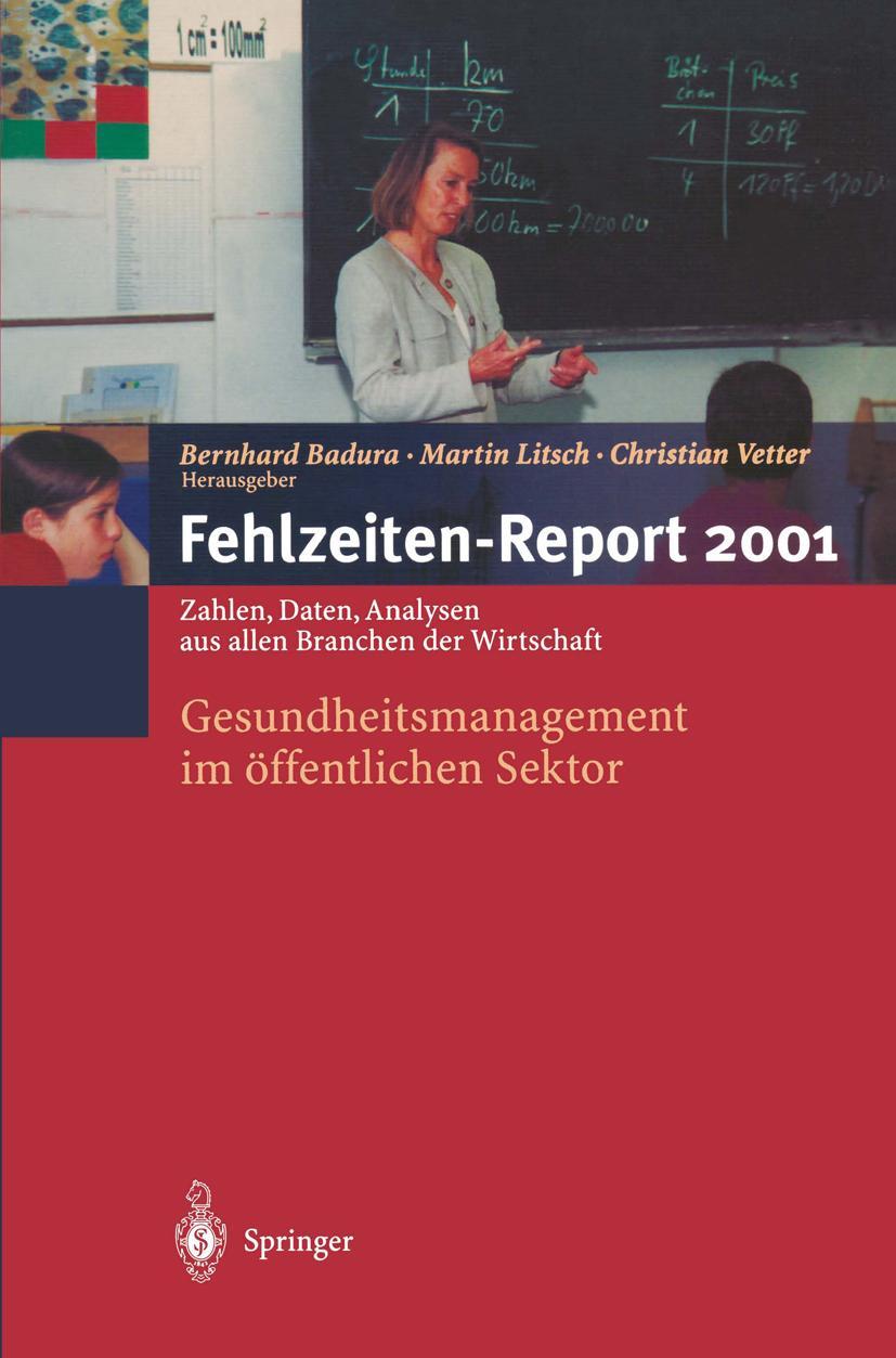 Vorderes Coverbild Fehlzeiten-Report 2001