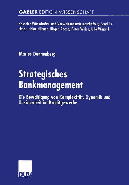 Vorderes Coverbild Strategisches Bankmanagement
