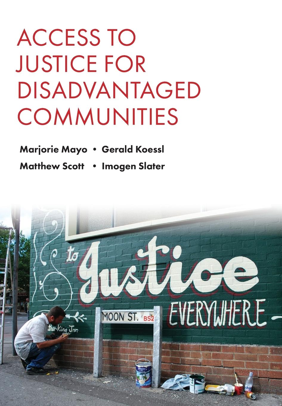 Vorderes Coverbild Access to justice for disadvantaged communities