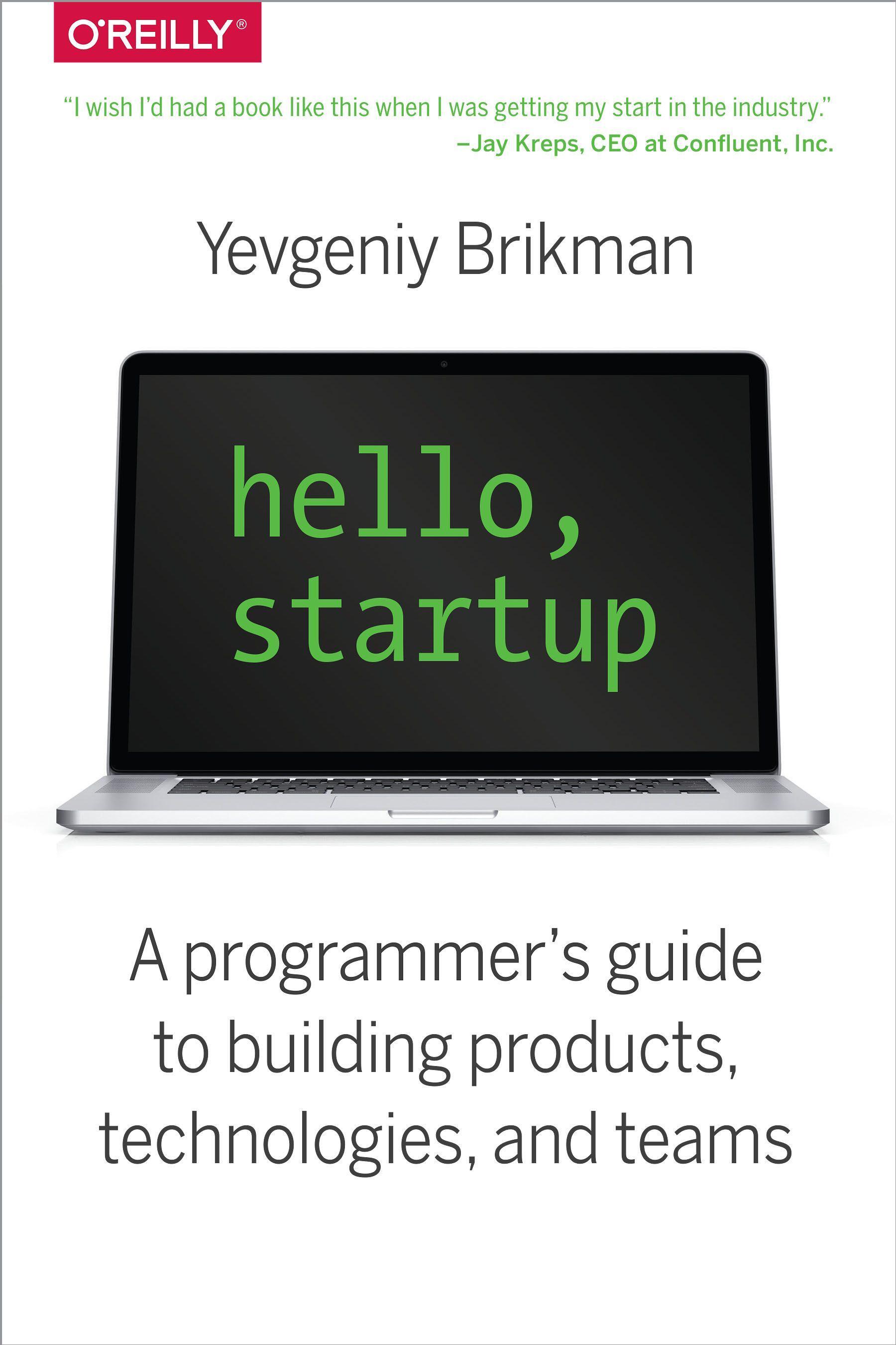 Vorderes Coverbild Hello, Startup