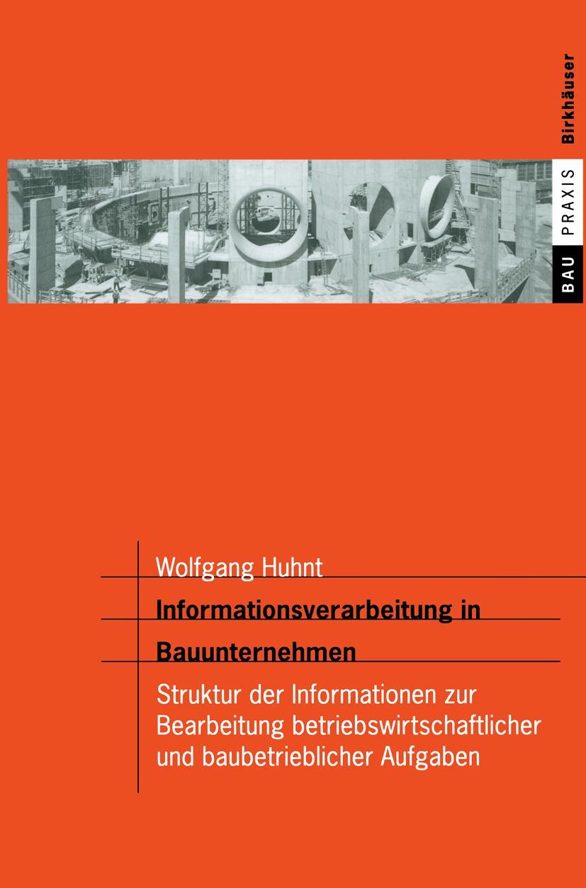 Vorderes Coverbild Informationsverarbeitung in Bauunternehmen