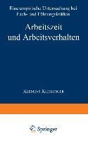 Vorderes Coverbild Arbeitszeit und Arbeitsverhalten