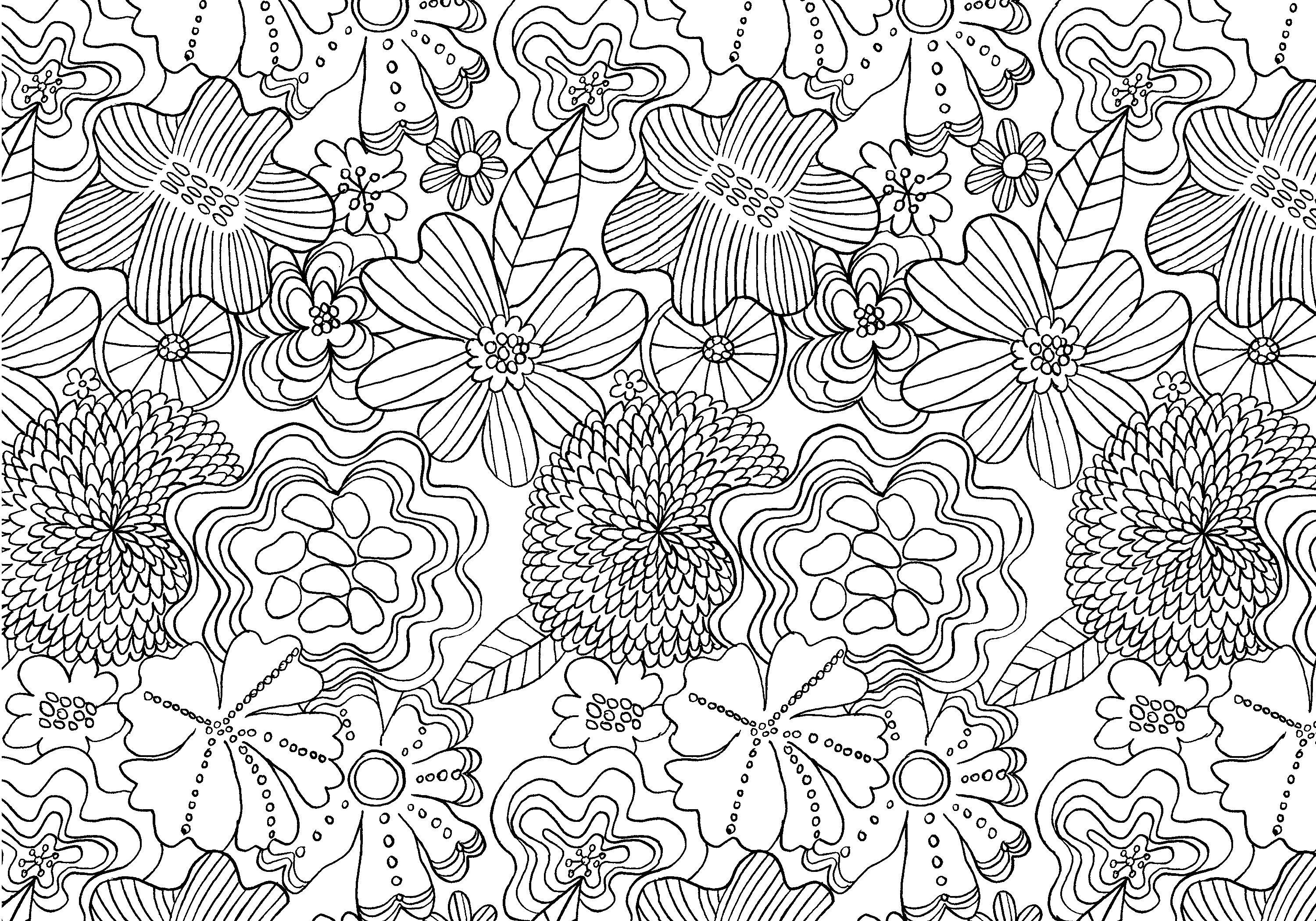 Beispielinhalt (Bild) The Mindfulness Coloring Book