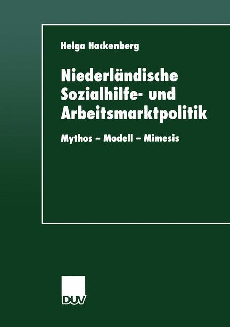 Vorderes Coverbild Niederländische Sozialhilfe- und Arbeitsmarktpolitik