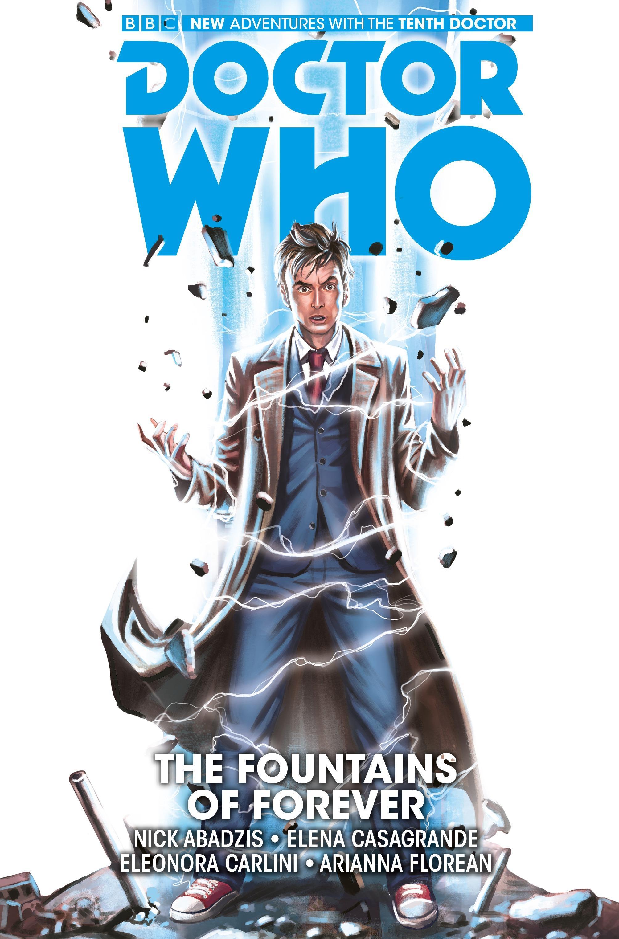 Vorderes Coverbild Doctor Who: The Tenth Doctor Vol. 3: The Fountains of Forever