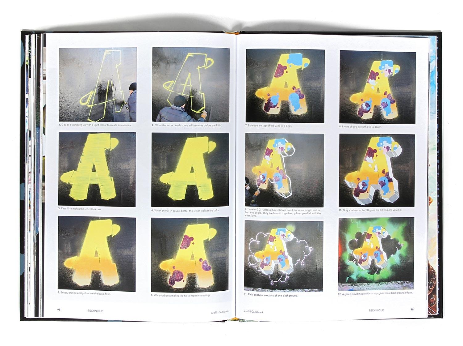 Beispielinhalt (Bild) Graffiti Cookbook