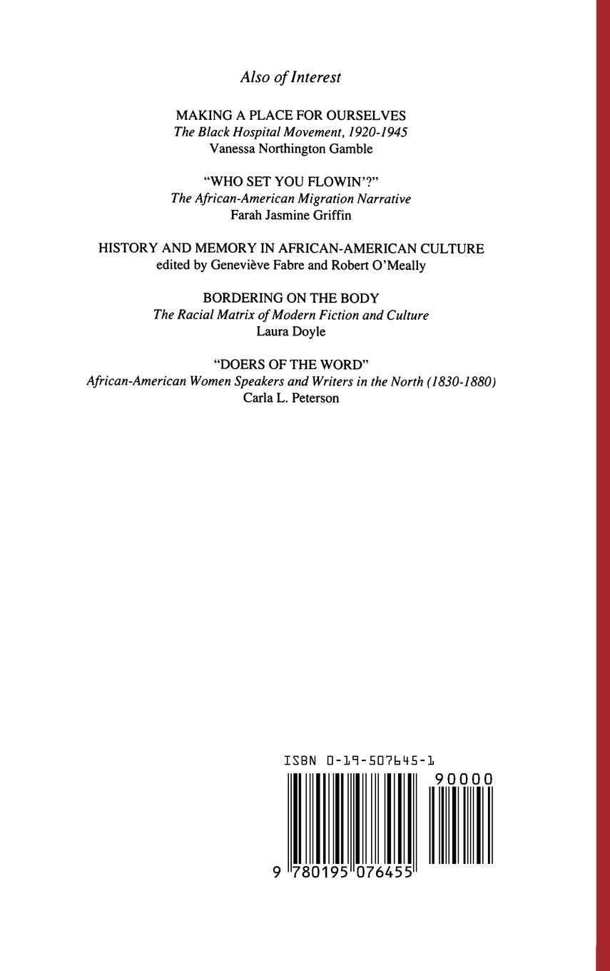 Rückseitencover Social Political, and Literary Essays