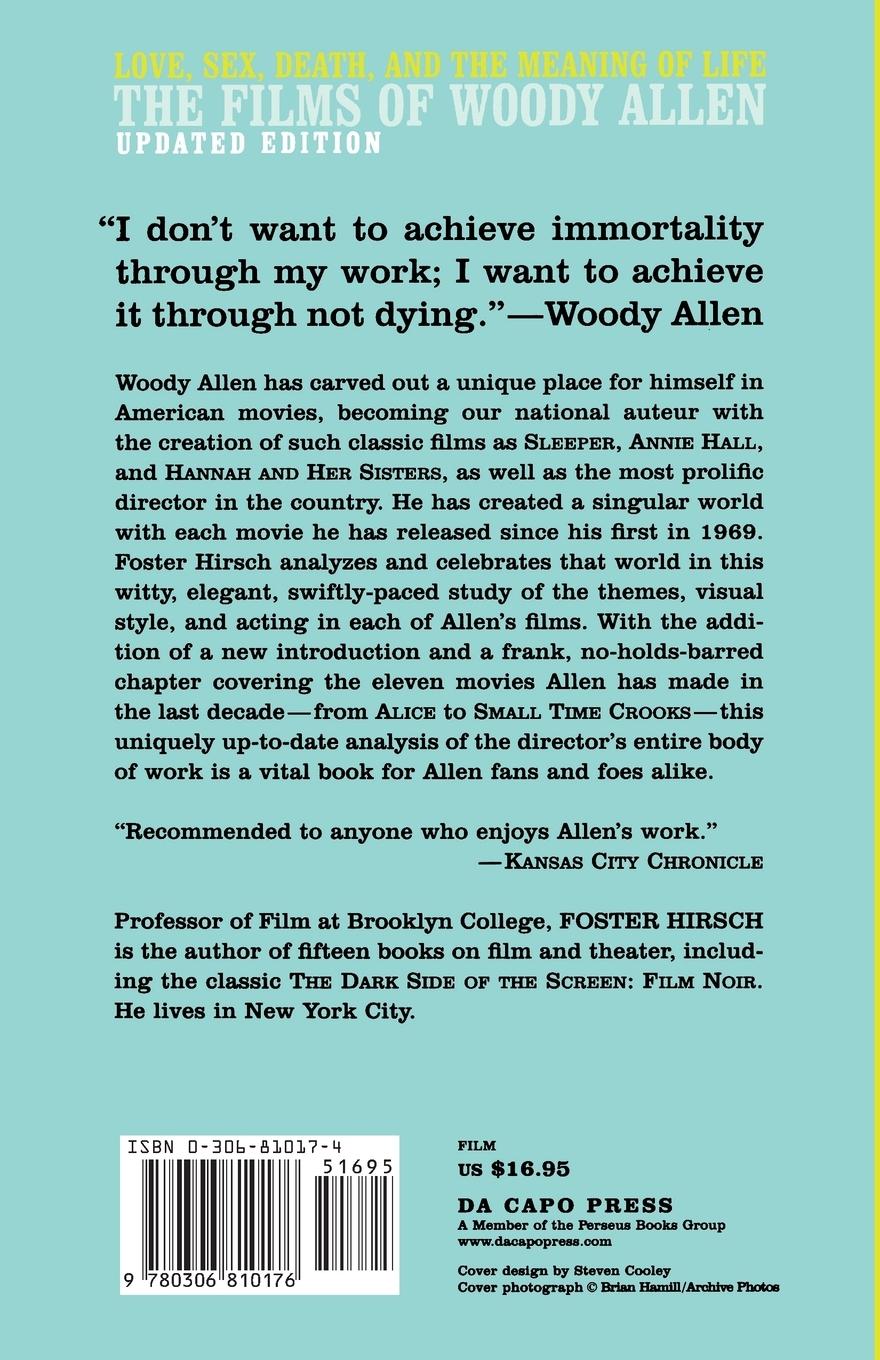 Rückseitencover Love, Sex, Death & the Meaning of Life