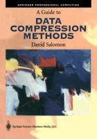 Vorderes Coverbild A Guide to Data Compression Methods