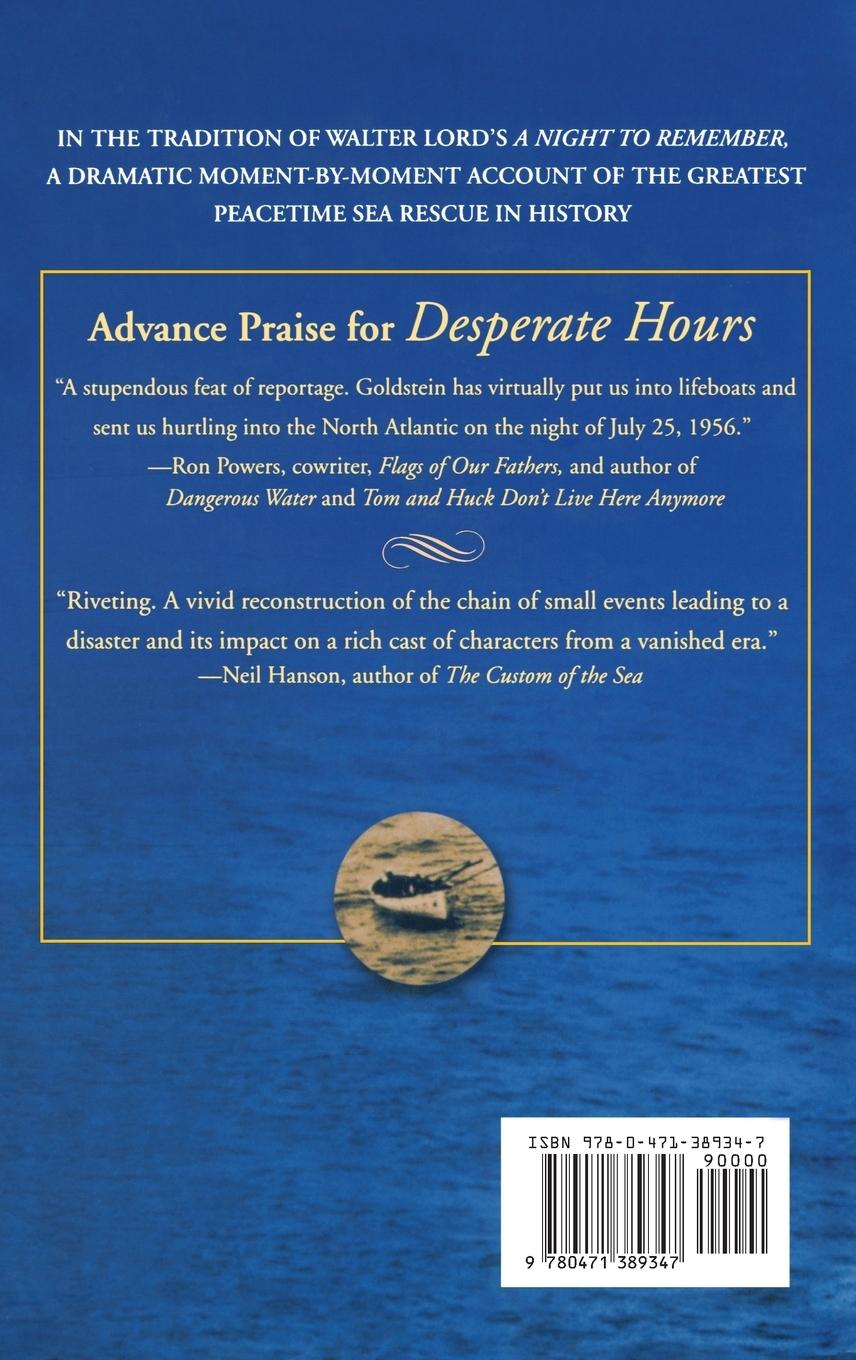 Rückseitencover Desperate Hours