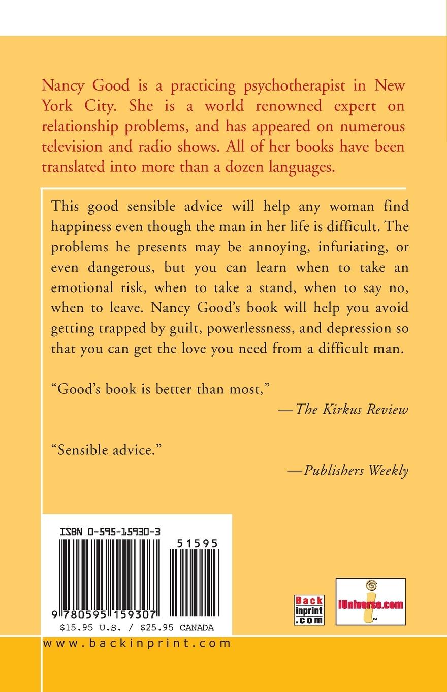 Rückseitencover How to Love a Difficult Man