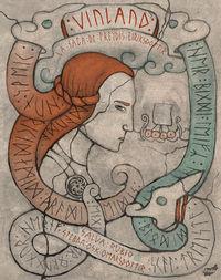 Vorderes Coverbild Vinland. La saga de Freydís Eiríksdóttir