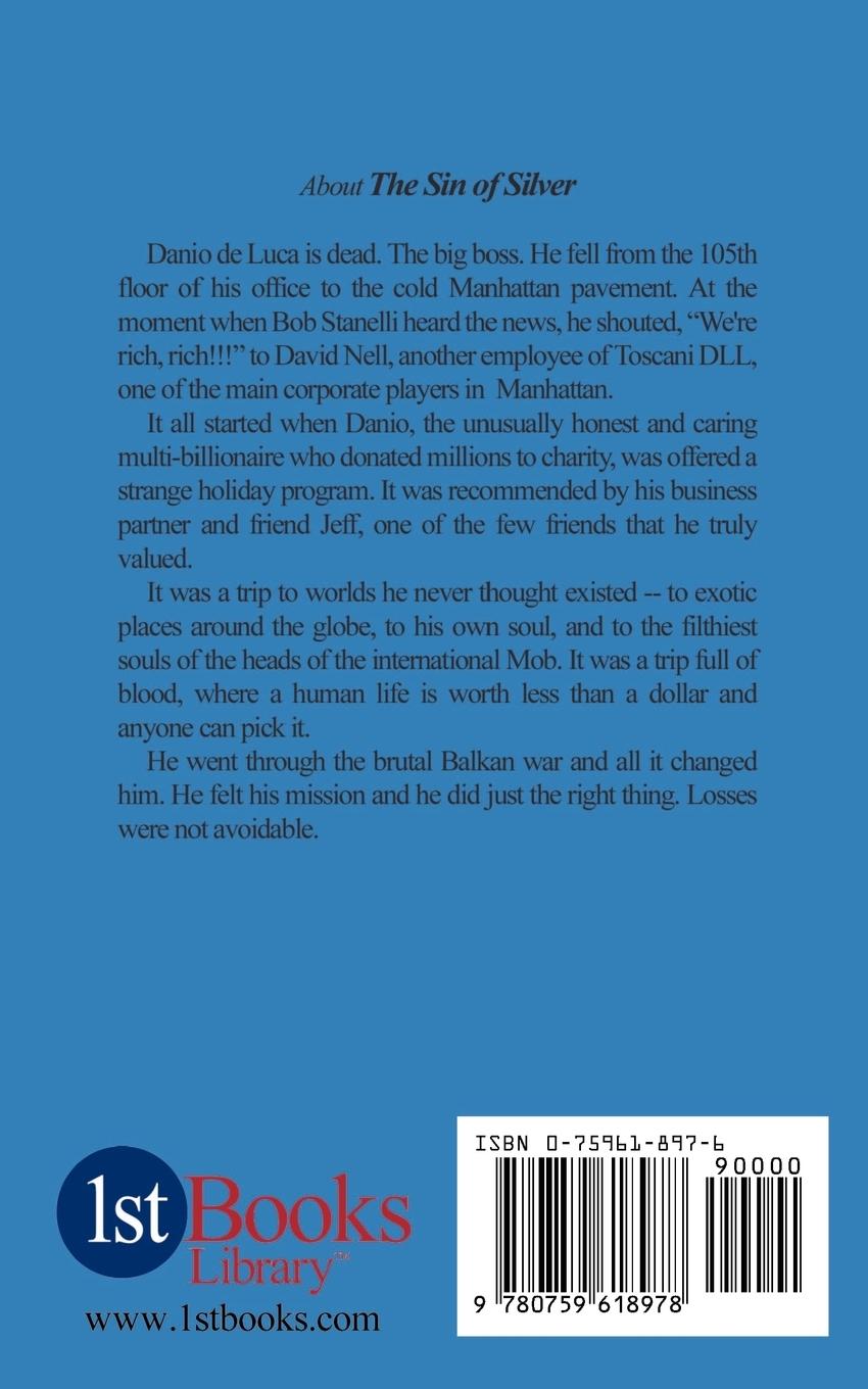 Rückseitencover The Sin of Silver