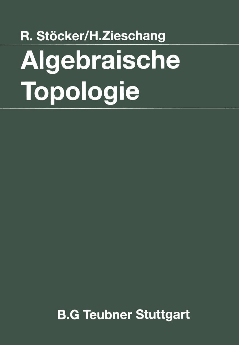 Vorderes Coverbild Algebraische Topologie