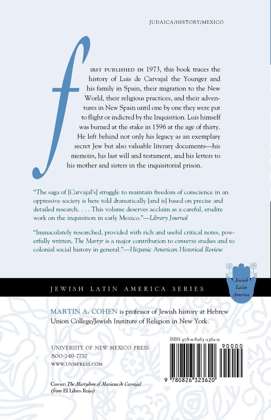 Rückseitencover The Martyr