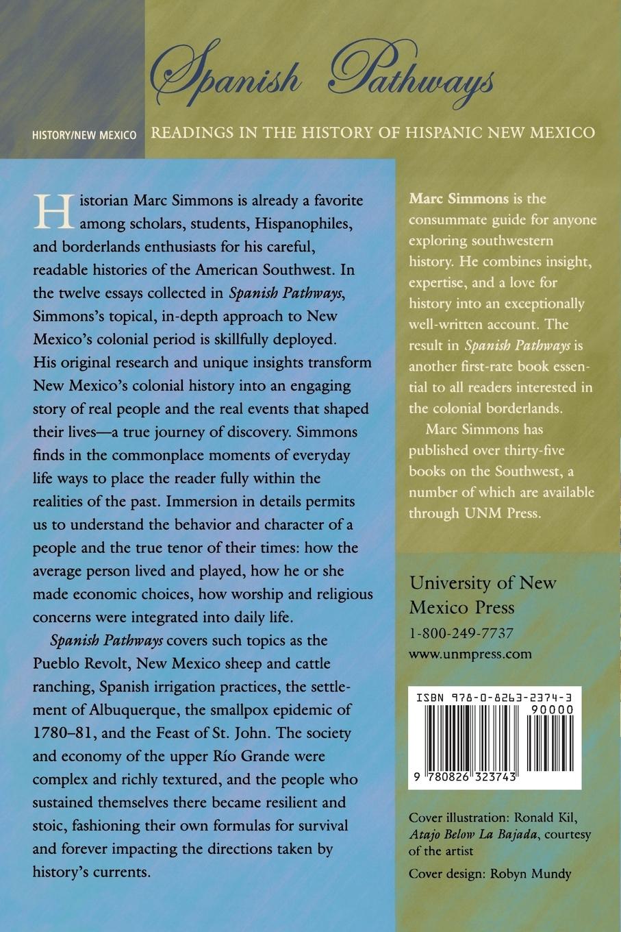 Rückseitencover Spanish Pathways