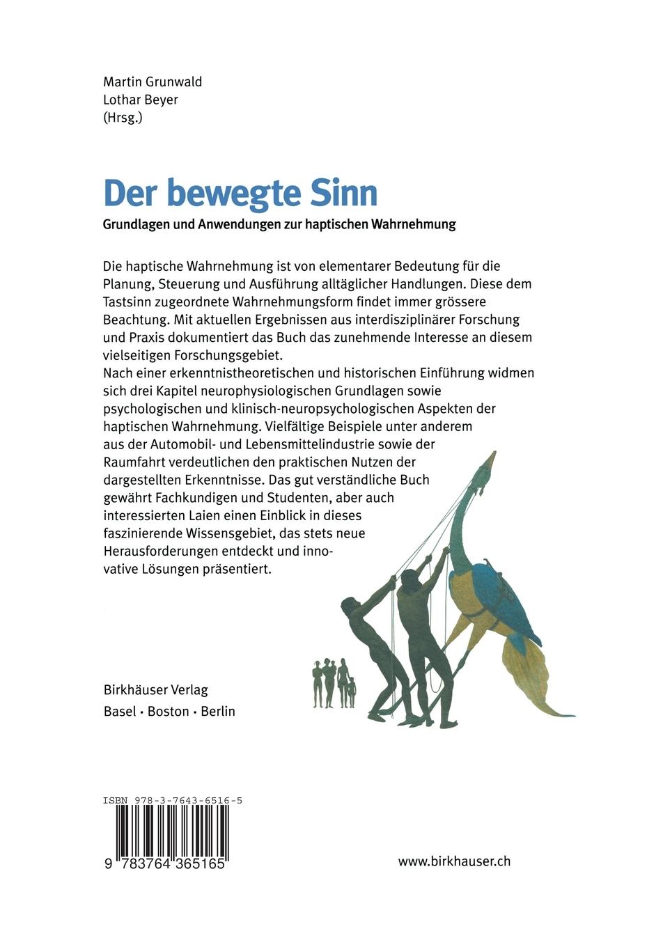 Rückseitencover Der bewegte Sinn