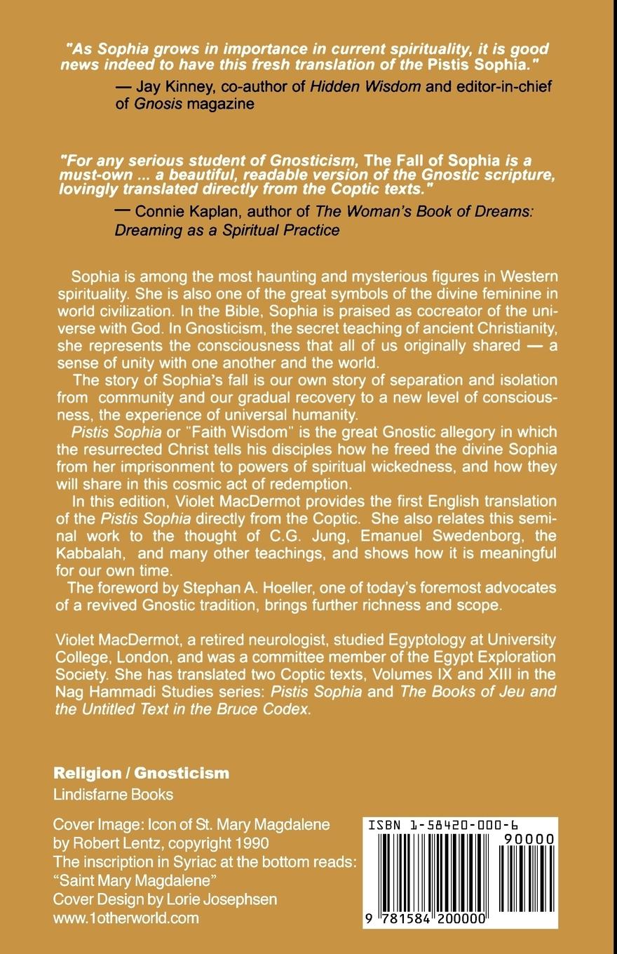 Rückseitencover The Fall of Sophia