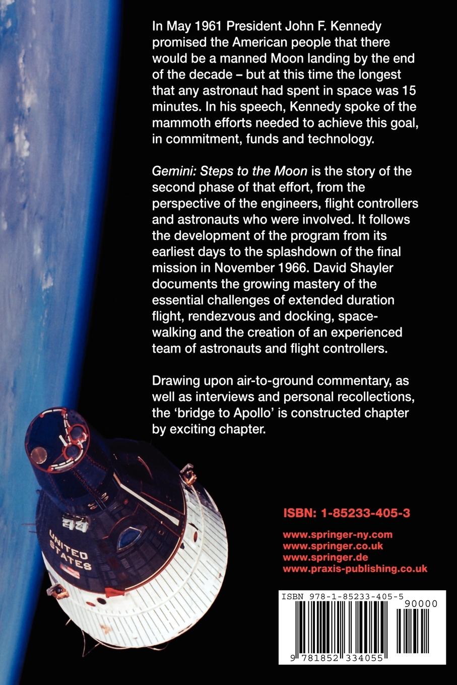 Rückseitencover Gemini - Steps to the Moon