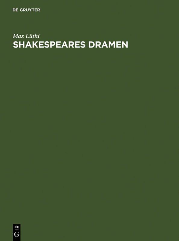 Vorderes Coverbild Shakespeares Dramen