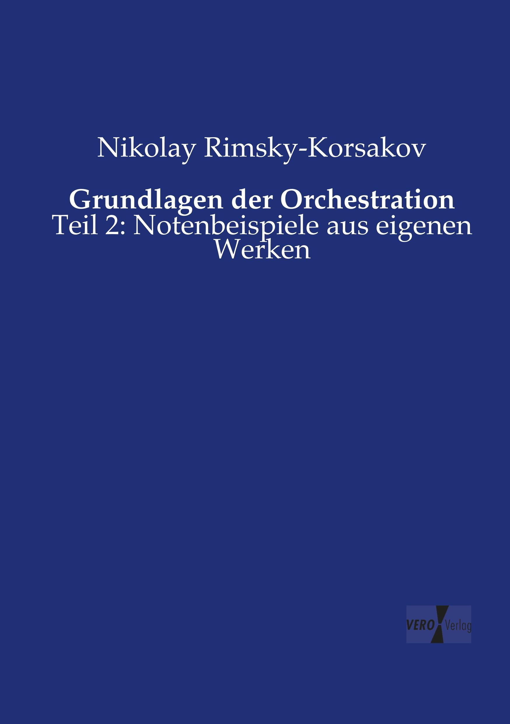 Vorderes Coverbild Grundlagen der Orchestration