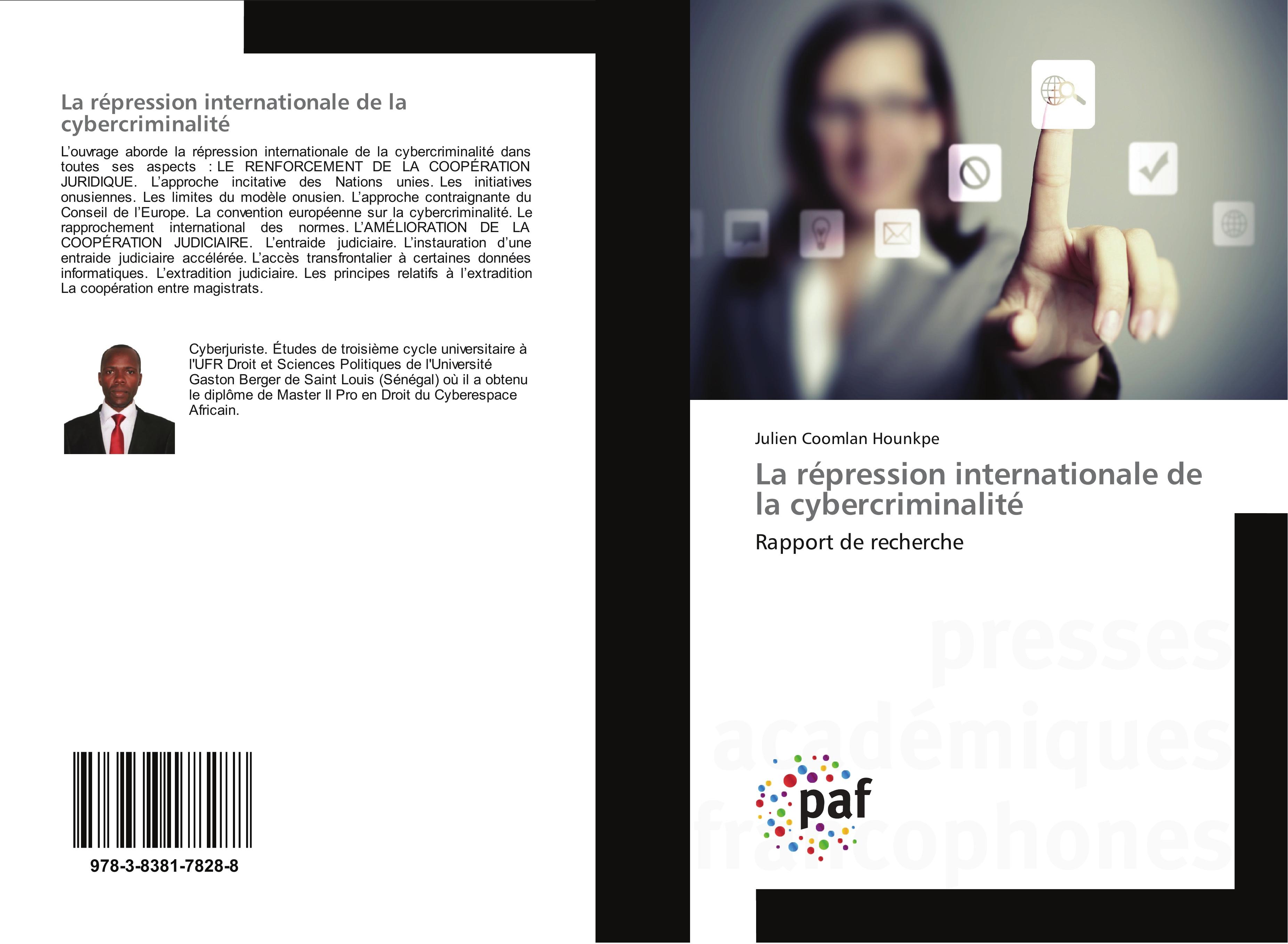 Vorderes Coverbild La répression internationale de la cybercriminalité